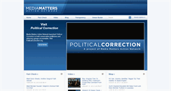 Desktop Screenshot of mediamattersaction.org